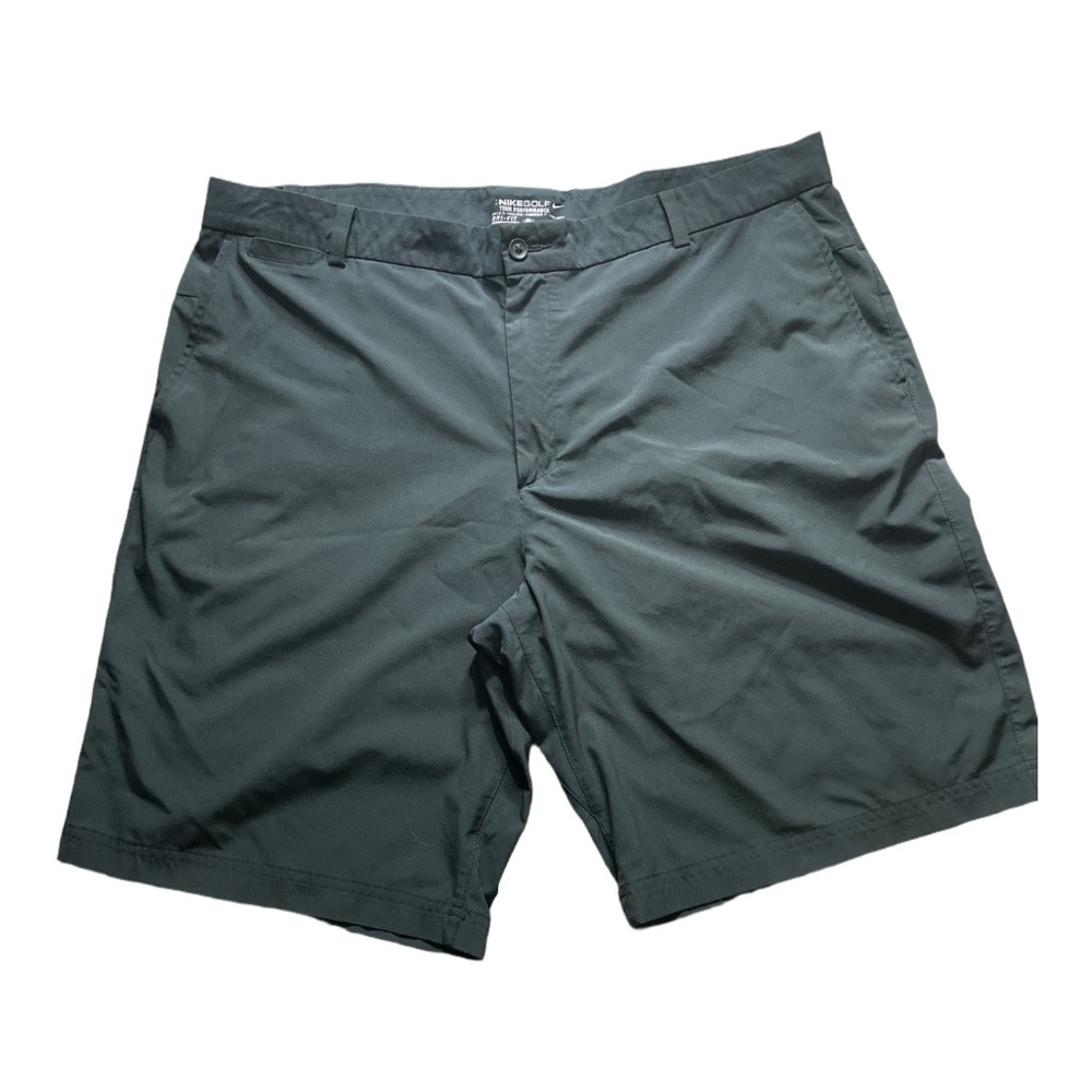 Nike Golf Dri-Fit Black Flat Front Shorts